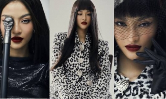 Á hậu Kiều Loan biến hóa đa phong cách trong đầm Công Trí