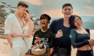 Lâm Bảo Châu tổ chức sinh nhật cho con riêng Lệ Quyên