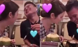 Lộ clip Quang Hải hẹn hò cùng bạn gái mới