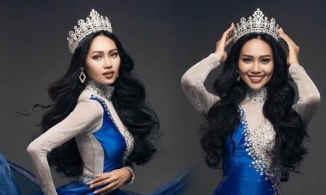 Trước khi bị truy nã, Hoa hậu Myanmar từng gặp sự cố lộ ngực