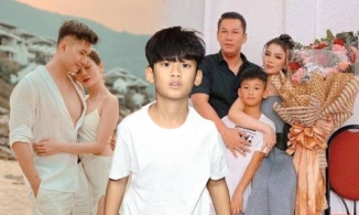 Đức Huy chúc mừng sinh nhật con trai, lộ cách gọi tên khác hẳn vợ cũ