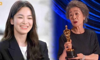 Song Hye Kyo có động thái đặc biệt khi diễn viên 74 tuổi Youn Yuh Jung chiến thắng tại Oscar 2021