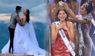 Vừa đăng quang đã vướng thị phi, 'chồng' của Tân Miss Universe lên tiếng
