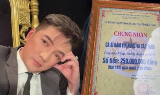 Đàm Vĩnh Hưng tự dưng bị 'đổi tên' sau chuyến từ thiện trăm triệu