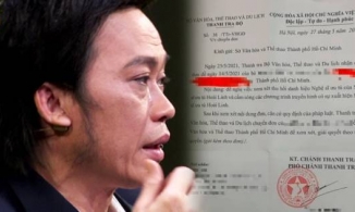 Văn bản đề nghị thu hồi danh hiệu và cấm sóng Hoài Linh truyền trên MXH