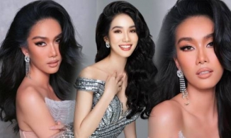 Thay đổi kiểu make up, Á hậu Phương Anh được ekip Miss International 'thả tim'