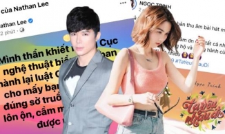Nathan Lee lên tiếng ngay trong ngày Ngọc Trinh debut làm ca sĩ