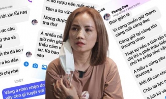 Hoàng Yến công khai tin nhắn chồng cũ, thừa nhận tất cả vì quá yêu