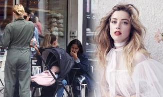 Vợ cũ của Johnny Depp lần đầu đưa con gái đi dạo 