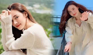 Midu khoe chân thon với mốt giấu quần dù đã bước sang tuổi 32