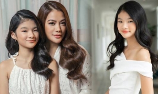 Con gái Trương Ngọc Ánh lộ nhan sắc 'chấp cả cam thường' khi gọi điện về cho mẹ