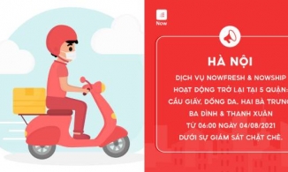 Những dịch vụ nào của Now được hoạt động trở lại tại Hà Nội?