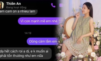 Thiên An thừa nhận 'số em khổ quá' trong tin nhắn với đàn anh showbiz