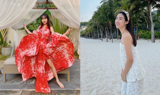 Hôm qua sao làm gì (20/3): Mỹ Linh hoá dịu dàng, Lynk Lee mặc váy 'thịt bò'