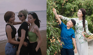 Hôm qua sao làm gì (18/5): Linh Ngọc Đàm sắc lạnh bên Misthy, Á hậu Thụy Vân đưa con về quê