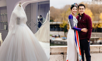 Hoa hậu Ngọc Hân hé lộ váy cưới lộng lẫy nhưng sự thật về lễ cưới gây bất ngờ
