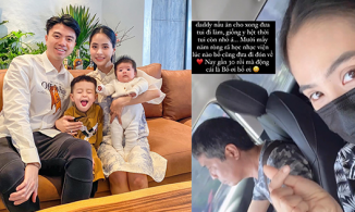 Đã làm mẹ 2 con, ca nương Kiều Anh vẫn được bố lo cho từng li từng tí thế này