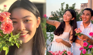 Con gái Quyền Linh đẹp như hoa trong loạt ảnh chụp cùng bố 