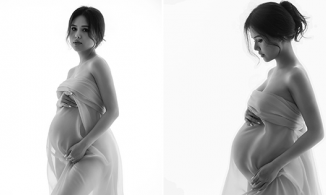 'Nàng dâu bạc tỉ' Phanh Lee tung loạt ảnh bầu trước ngày lâm bồn