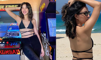 Tú Hảo nhận lời chê khi vô tư để lộ thân hình ngấn mỡ kém săn chắc