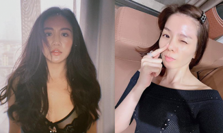 Hôm qua sao làm gì (8/8): Lệ Quyên khoe mặt mộc, Văn Mai Hương quyến rũ