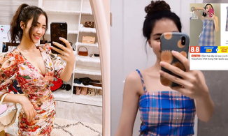 Hòa Minzy hào hứng săn sale đầm 90k