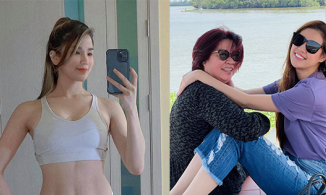 Hôm qua sao làm gì (10/8): Khánh Vân chúc mừng sinh nhật mẹ, Diệp Lâm Anh khoe cơ bụng săn chắc