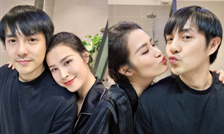 Đông Nhi mặc áo của chồng, tình tứ bên Ông Cao Thắng