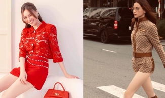 Hôm qua sao làm gì (14/10): Hà Hồ diện cả cây đồ hiệu xuống phố, Ninh Dương Lan Ngọc sang trọng