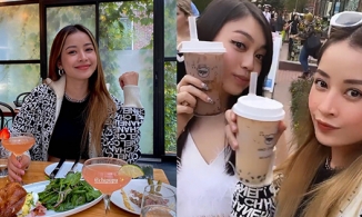 Mặc ồn ào, Chi Pu vui vẻ 'enjoy cái moment' cùng em gái bạn trai tin đồn 