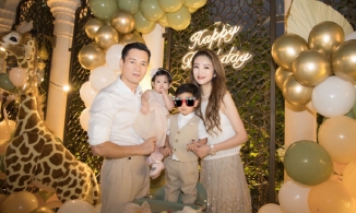 'Triệu Mẫn' An Dĩ Hiên làm tiệc xa hoa cho con gái nhưng giấu mặt con trai