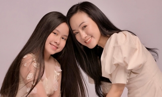 BTV Thời sự Hoài Anh hiếm hoi hé lộ ảnh con gái 10 tuổi, bạn bè tấm tắc 'Hoa hậu tương lai'