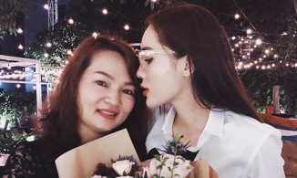 Hoa hậu Kỳ Duyên được mẹ tặng quà đáng yêu siêu cấp nhân sinh nhật tuổi 26