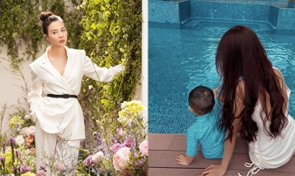 Hôm qua sao làm gì (24/11): Lan Khuê đưa con đi du lịch, Đàm Thu Trang ra dáng phu nhân chủ tịc