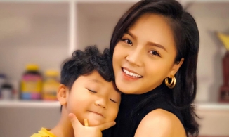 Mẹ là diễn viên hạng A, con trai Thu Quỳnh vẫn ăn cơm với cá khô