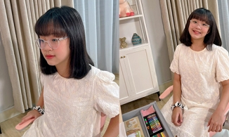 MC Diệp Chi kinh ngạc vì con gái nhỏ nay thành 'Sumo' đúng biệt danh