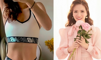 MC Đan Lê khoe vóc dáng ngọt ngào ở tuổi U40 nhờ ăn tập 3 năm