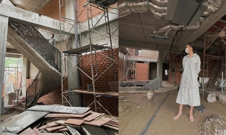 Khoe biệt thự bề thế, Thanh Hằng tự tin 'vừa xây nhà, vừa xây tổ ấm'