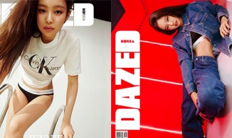 Mặc thiên hạ ồn ào vụ V (BTS) follow nhầm, Jennie bỏ túi thêm 8 trang bìa Dazed Korea 