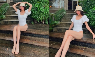 Lương Thùy Linh than nhớ biển, netizen chỉ chăm chú vào đôi chân 1m22 trứ danh