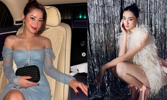 Hôm qua sao làm gì (13/12): Chi Pu lộng lẫy đi dự tiệc, Lương Thùy Linh hóa 'bánh bèo'