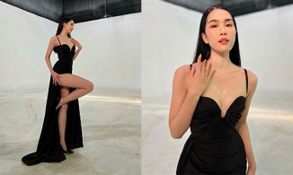 Trước ngày đi học Thạc sĩ, Á hậu học giỏi Phương Anh chơi lớn với bộ ảnh kiệm vải