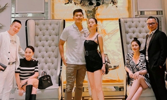 Lệ Quyên dẫn bạn tới nhà trải nghiệm dinh thự dát vàng lộng lẫy như cung điện