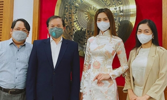 Hôm qua sao làm gì (10/1): Thùy Tiên diện kiến lãnh đạo Bộ Văn hóa Thể thao và Du lịch