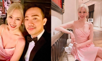 Mừng 6 năm yêu Trấn Thành, Hari Won nhuộm tóc vàng như Elsa