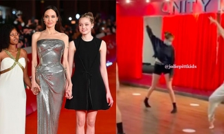 Con gái Angelina Jolie ngày càng nữ tính, nhan sắc như bản sao của mẹ