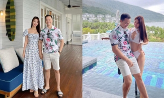 Diễm My 9X đi nghỉ dưỡng cùng gia đình bạn trai, tình tứ không rời như cặp đôi mới cưới