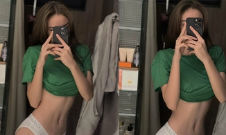 Kỳ Duyên vén áo khoe vòng eo không chút mỡ thừa, tiết lộ bí quyết giữ dáng chuẩn