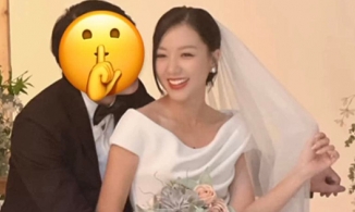 Sự thật bức ảnh cưới của Băng Di bên chú rể giấu mặt