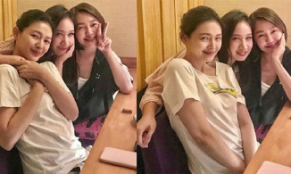 Từ Hy Viên xuất hiện hậu tái hôn với người tình thủa đôi mươi, mặt mộc ở tuổi 47 gây chú ý